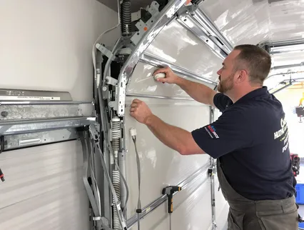 Noisy Garage Door Fix in Beacon Falls, CT