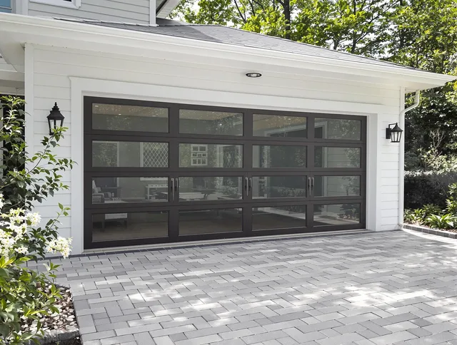 Seymour Garage Door Repair design specialist presenting custom garage door options to Seymour homeowner