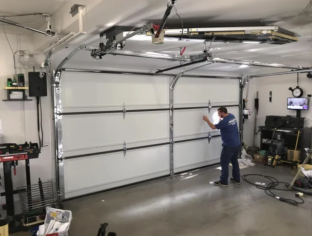 Professional garage door repair service by Seymour Garage Door Repair in Seymour