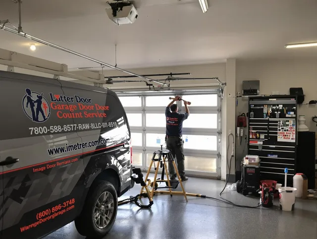 Seymour Garage Door Repair team performing same-day garage door repair in Seymour